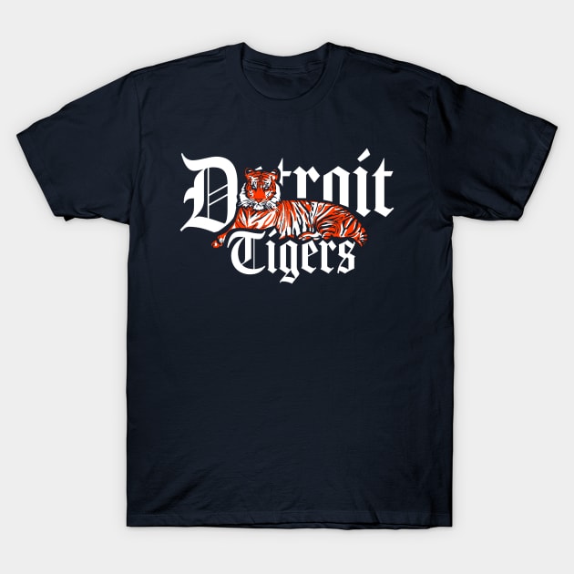 Tigers T-Shirt by Throwzack